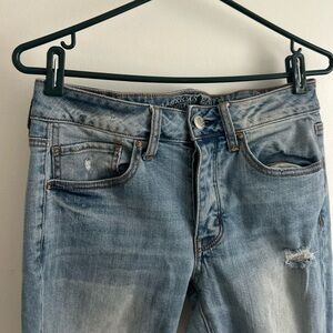 American Eagle Outfitters Stretch Denim Jeans - Medium Blue